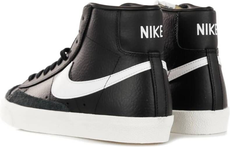 Nike Vintage High Top Sneaker Zwart Wit Black Heren