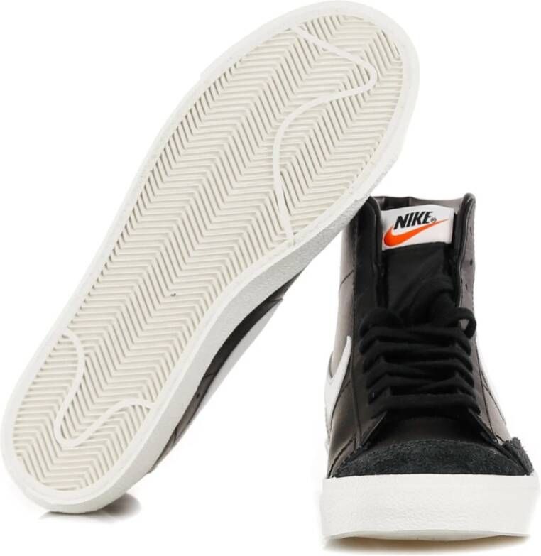 Nike Vintage High Top Sneaker Zwart Wit Black Heren