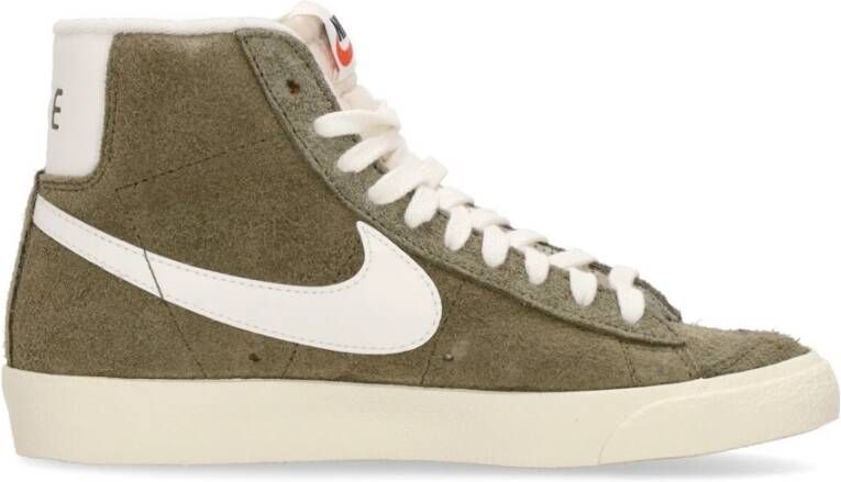 Nike Vintage Hoge Schoen Olijf Zwart Green Dames