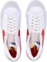 Nike Vintage Hoge Sneaker Rood Wit White Heren - Thumbnail 5