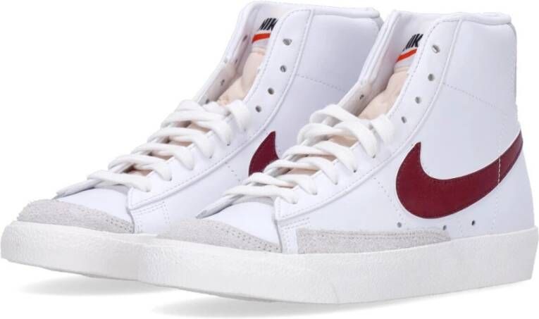 Nike Vintage Hoge Sneaker Wit Biet Grijs White Heren