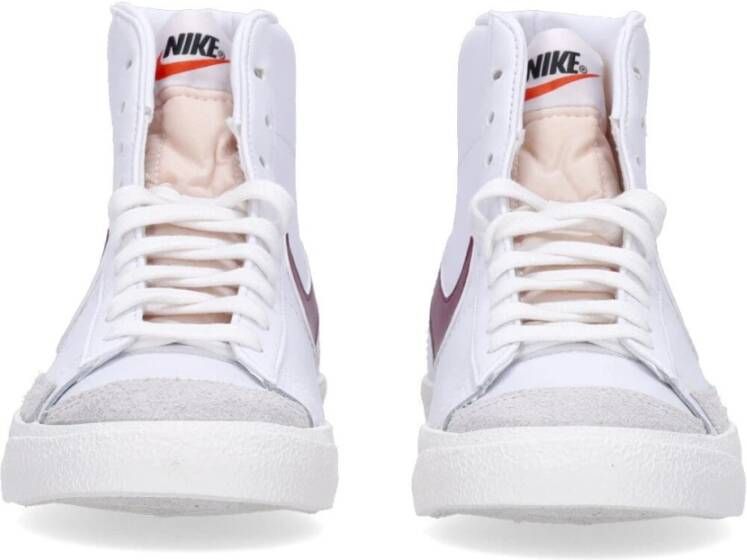 Nike Vintage Hoge Sneaker Wit Biet Grijs White Heren