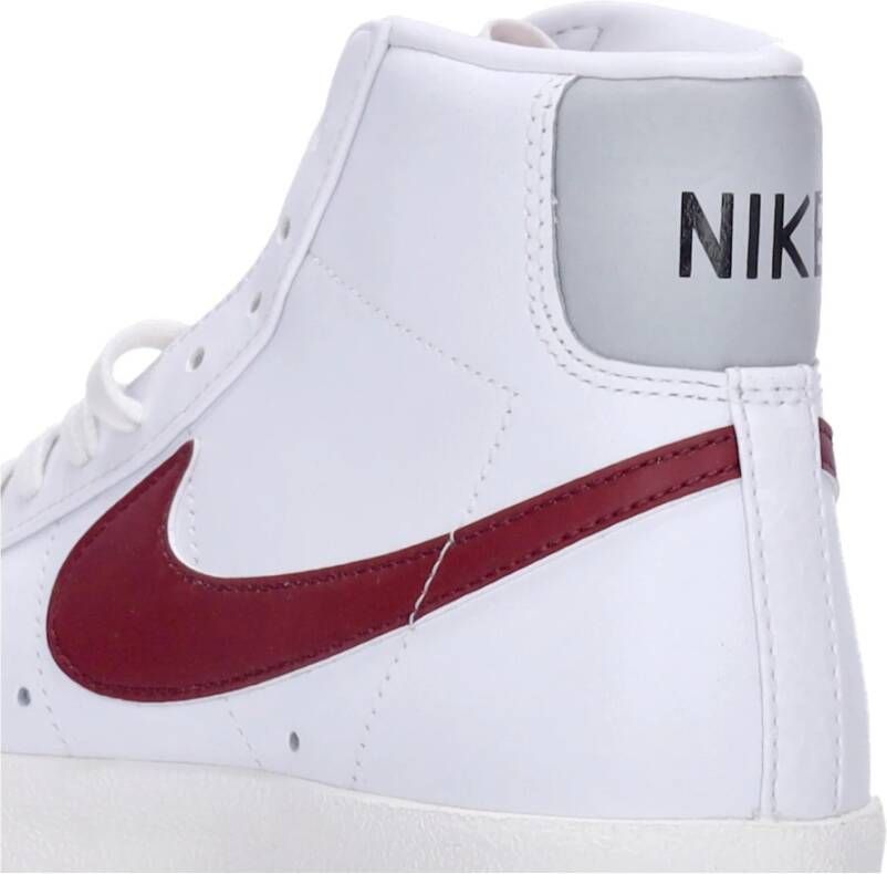 Nike Vintage Hoge Sneaker Wit Biet Grijs White Heren