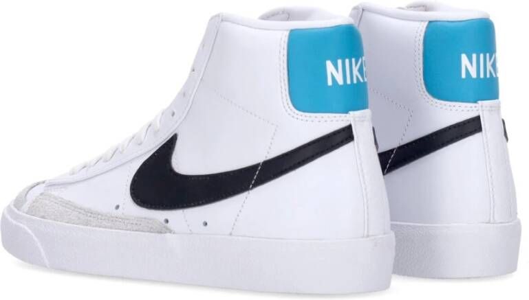 Nike Vintage Hoge Sneaker Wit Zwart Blauw White Heren