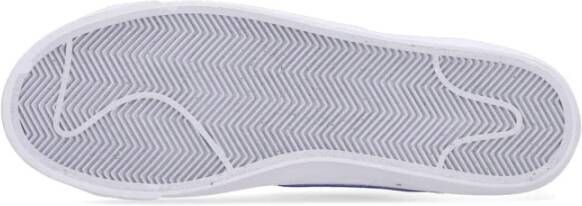 Nike Vintage Hoge Top Sneaker Wit Blauw White Heren
