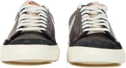 Nike Vintage Lage Sneakers Zwart Wit Black Heren