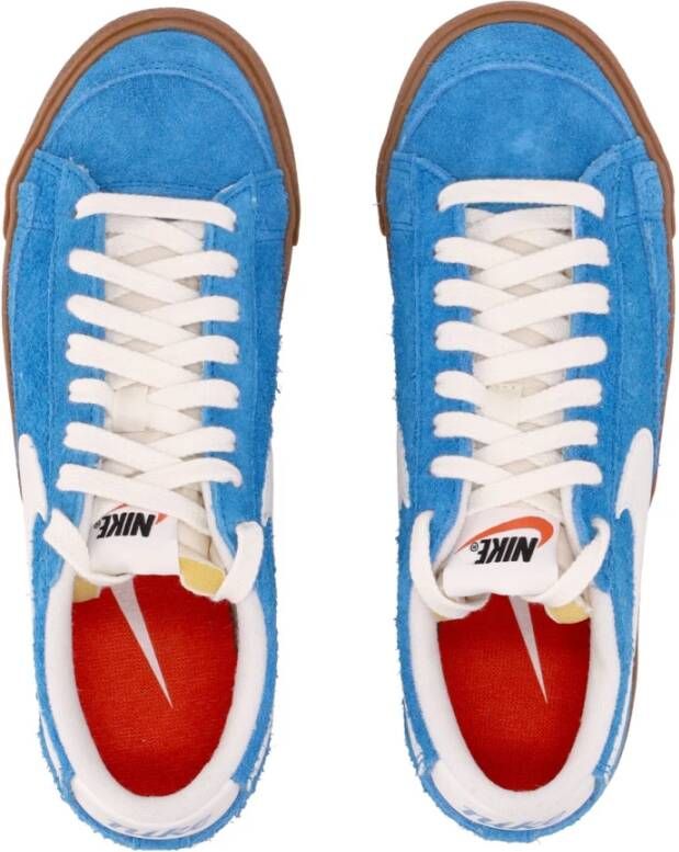 Nike Vintage Low Blazer Sneakers Blauw Bruin