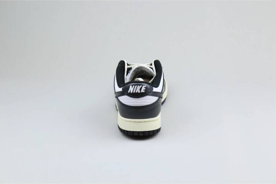 Nike Vintage Panda Dunk Low Premium Sneakers Black Heren