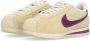 Nike Vintage Suede Lage Sneaker Dames Beige Dames - Thumbnail 4