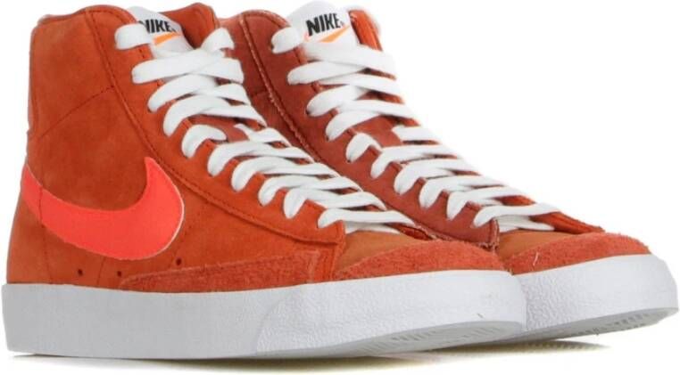 Nike Vintage Suede Mix Hoge Schoenen Orange Heren