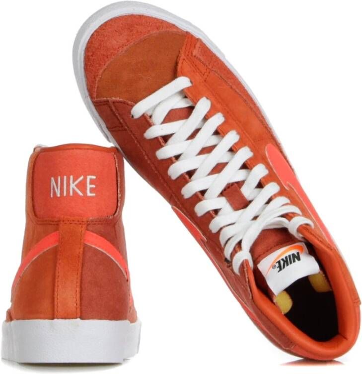 Nike Vintage Suede Mix Hoge Schoenen Orange Heren