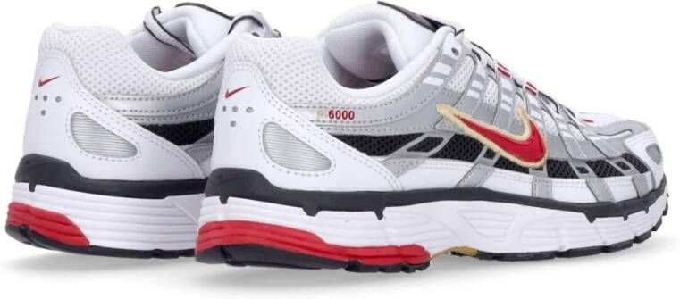 Nike Wit Varsity Rood Lage Sneaker P-6000 Multicolor Dames