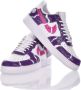 Nike Wit Violet Sneakers Aangepaste Schoenen Multicolor Heren - Thumbnail 5