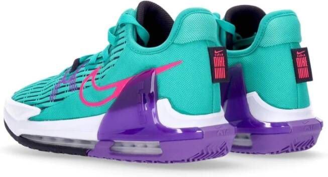 Nike Lebron Witness 6 Clear Emerald Hyper Pink Wild Berry Schoenmaat 40 1 2 Basketball Perfor ce Low CZ4052 300 - Foto 6