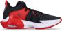 Nike Witness VII Basketbalschoen Zwart Wit Rood Black Heren - Thumbnail 4