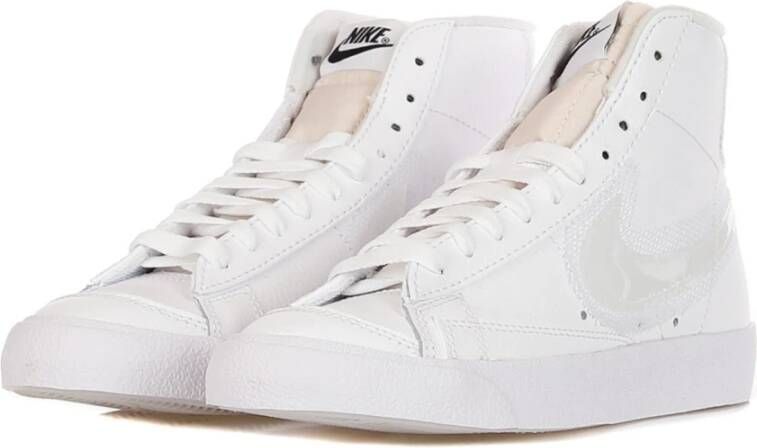 Nike Witte hoge sneakers White Dames