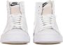 Nike Blazer Mid Dames Schoenen White Leer Foot Locker - Thumbnail 4