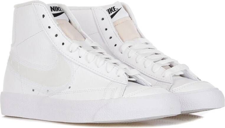 Nike Witte hoge sneakers White Dames