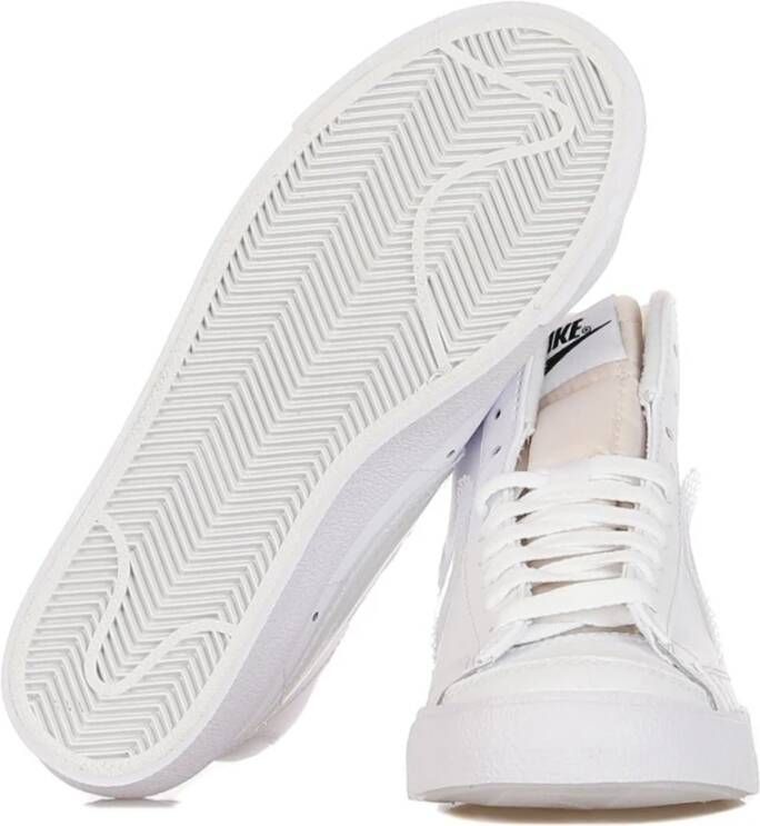Nike Witte hoge sneakers White Dames
