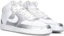 Nike Retro Stijl Mid Basketbalsneaker White Dames - Thumbnail 2