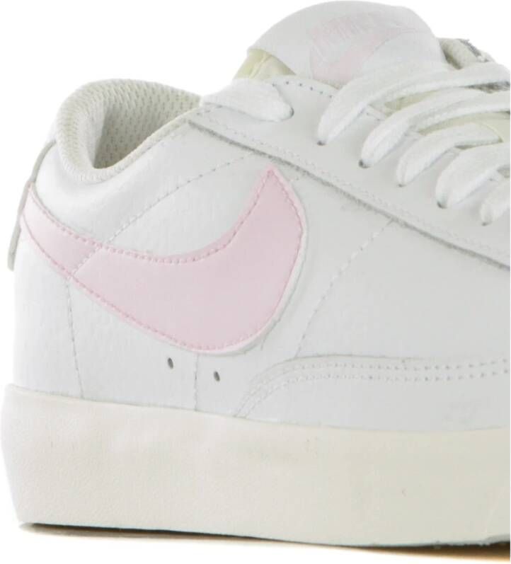 Nike Witte Leren Lage Sneakers White Heren