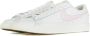 Nike Wit Roze Leren Lage Sneakers White Heren - Thumbnail 5