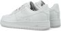 Nike Witte Leren Sneakers met Teenperforaties White Heren - Thumbnail 4