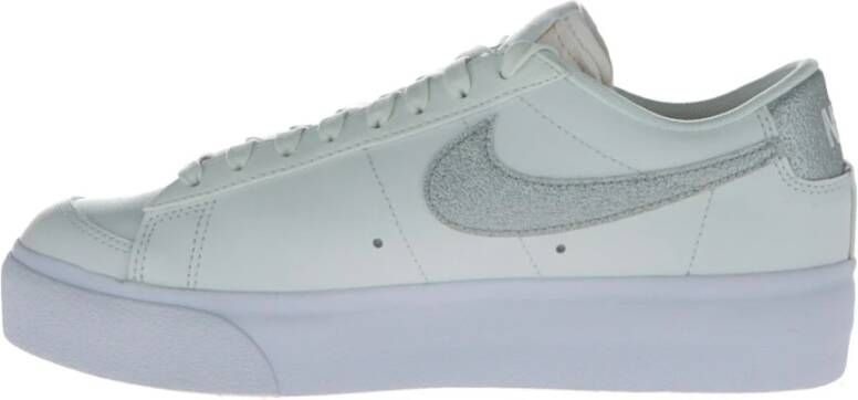 Nike Witte Print Sneakers voor Dames Wit Dames