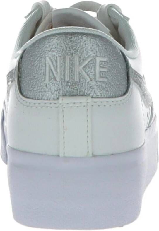 Nike Witte Print Sneakers voor Dames Wit Dames