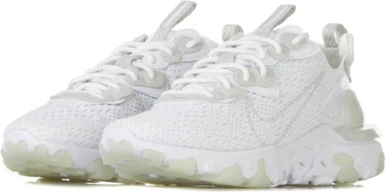 Nike React Vision White Lt Smoke Grey White Lt Smoke Grey Schoenmaat 42 1 2 Sneakers CD4373 101 - Foto 6