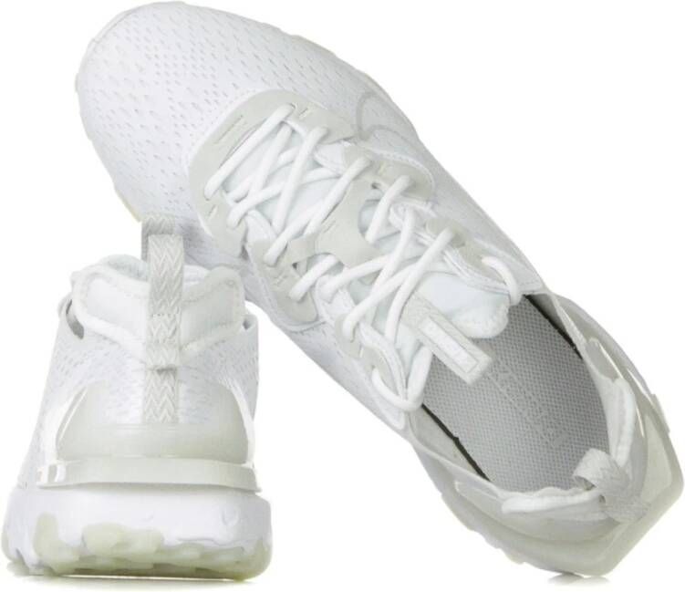 Nike React Vision White Lt Smoke Grey White Lt Smoke Grey Schoenmaat 42 1 2 Sneakers CD4373 101 - Foto 8