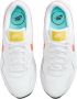 Nike Witte Sportieve Textiel Sneakers Vrouwen White Dames - Thumbnail 10