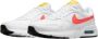 Nike Witte Sportieve Textiel Sneakers Vrouwen White Dames - Thumbnail 12