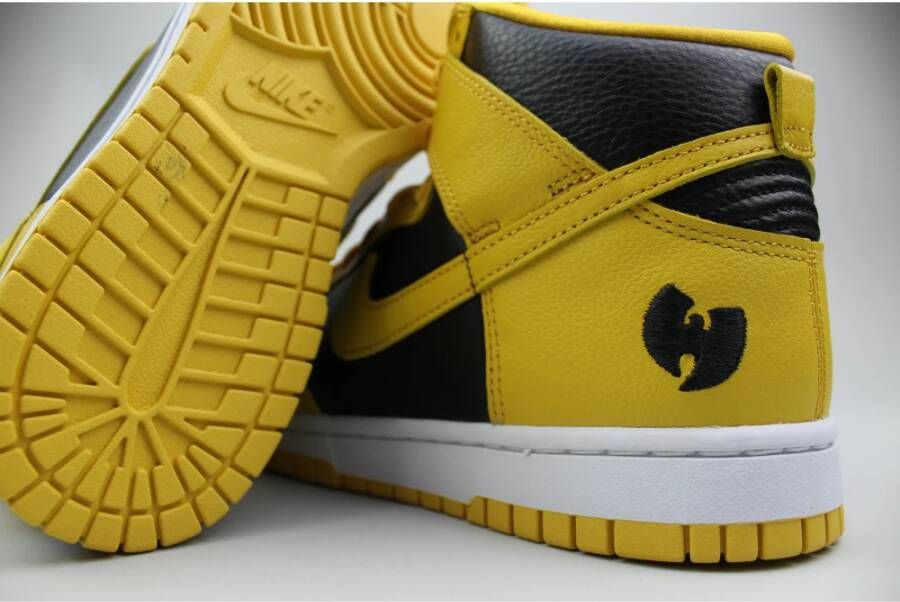 Nike Wu-Tang Dunk High Sneakers 2024 Yellow Heren