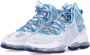 Nike Lebron 19 White Dutch Blue Blue Void Schoenmaat 41 Basketball Performance Mid DC9338 100 - Thumbnail 4