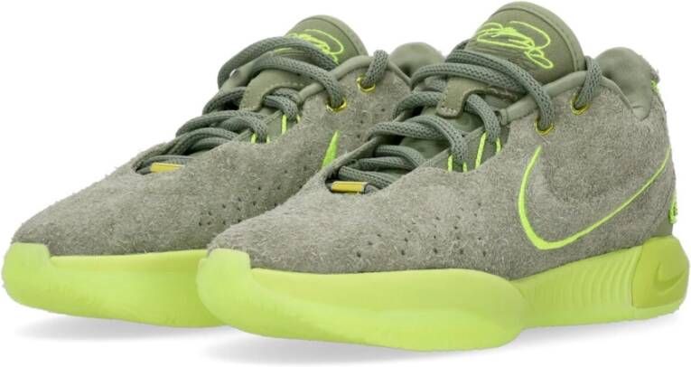 Nike Xxi Basketbalschoen Oliegroen volt Green Heren