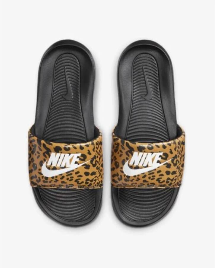 Nike Zomersandalen met Victori-print Bruin Dames