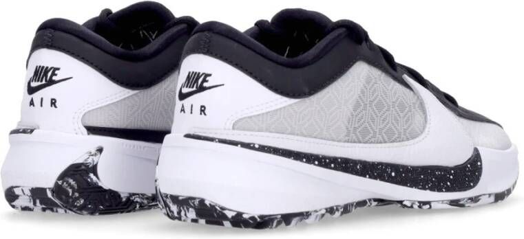 Nike Zoom Freak 5 Basketbalschoen Wit Zwart Multicolor Heren