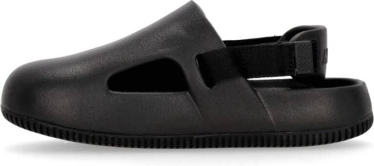 Nike Zwarte Calm Mule Streetwear Black Dames