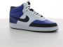 Nike Zwarte Court Vision MID NNM Herenschoenen Blue Heren - Thumbnail 2