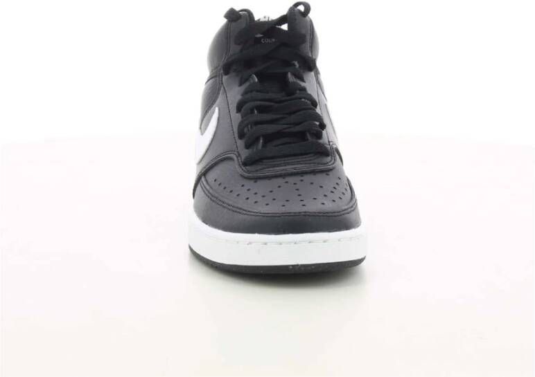 Nike Zwarte Court Vision Mid WS Schoenen voor Dames Zwart Dames