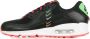 Nike Zwarte lage schoen met Flash Crimson Multicolor Dames - Thumbnail 2