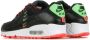 Nike Zwarte lage schoen met Flash Crimson Multicolor Dames - Thumbnail 11