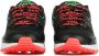 Nike Zwarte lage schoen met Flash Crimson Multicolor Dames - Thumbnail 7