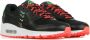 Nike Zwarte lage schoen met Flash Crimson Multicolor Dames - Thumbnail 8