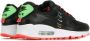 Nike Zwarte lage schoen met Flash Crimson Multicolor Dames - Thumbnail 9