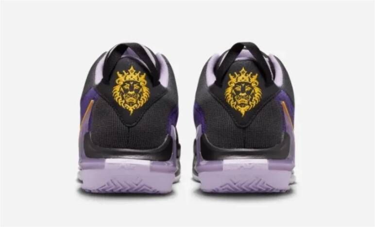 Nike Zwarte Lebron Witness VII Sneakers Multicolor Heren