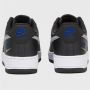 Nike Zwarte Leren Sneakers AIR Force 1'07 Black Heren - Thumbnail 5
