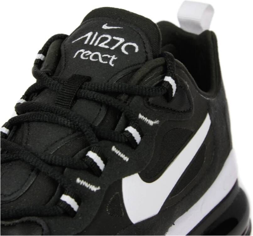 Nike Zwarte React Lage Damesschoen Black Dames