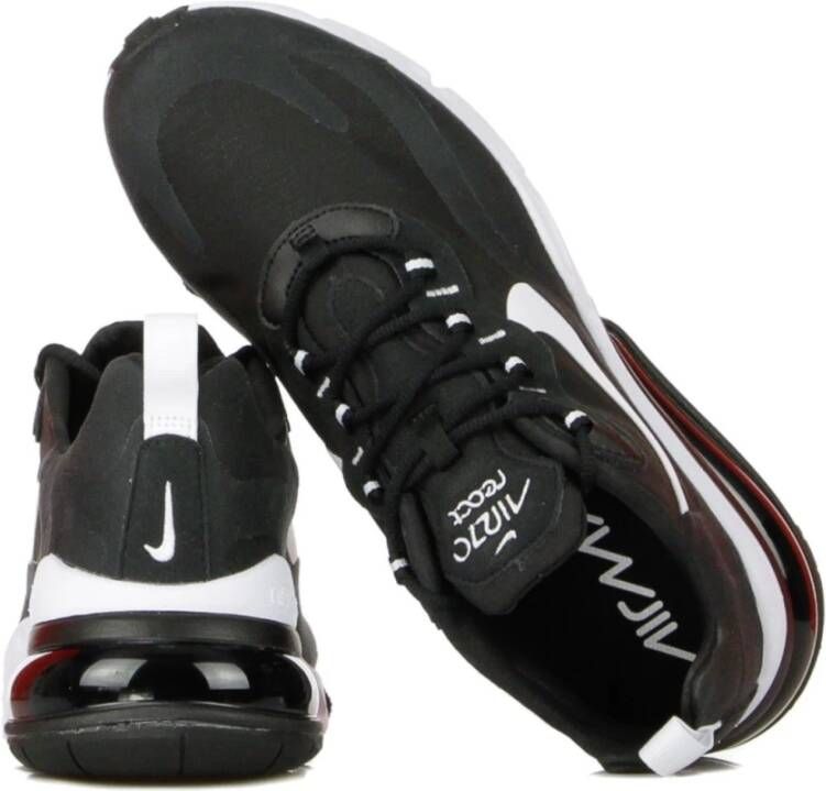 Nike Zwarte React Lage Damesschoen Black Dames